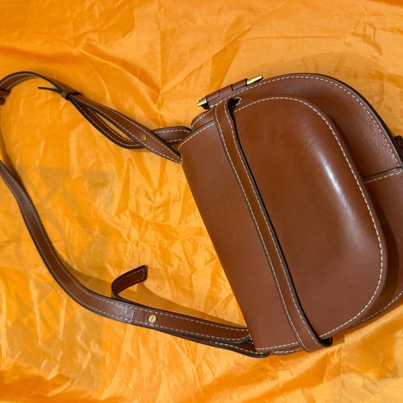 Loewe gate Brown Leather Crossbody Bag - Picture 5 of 16